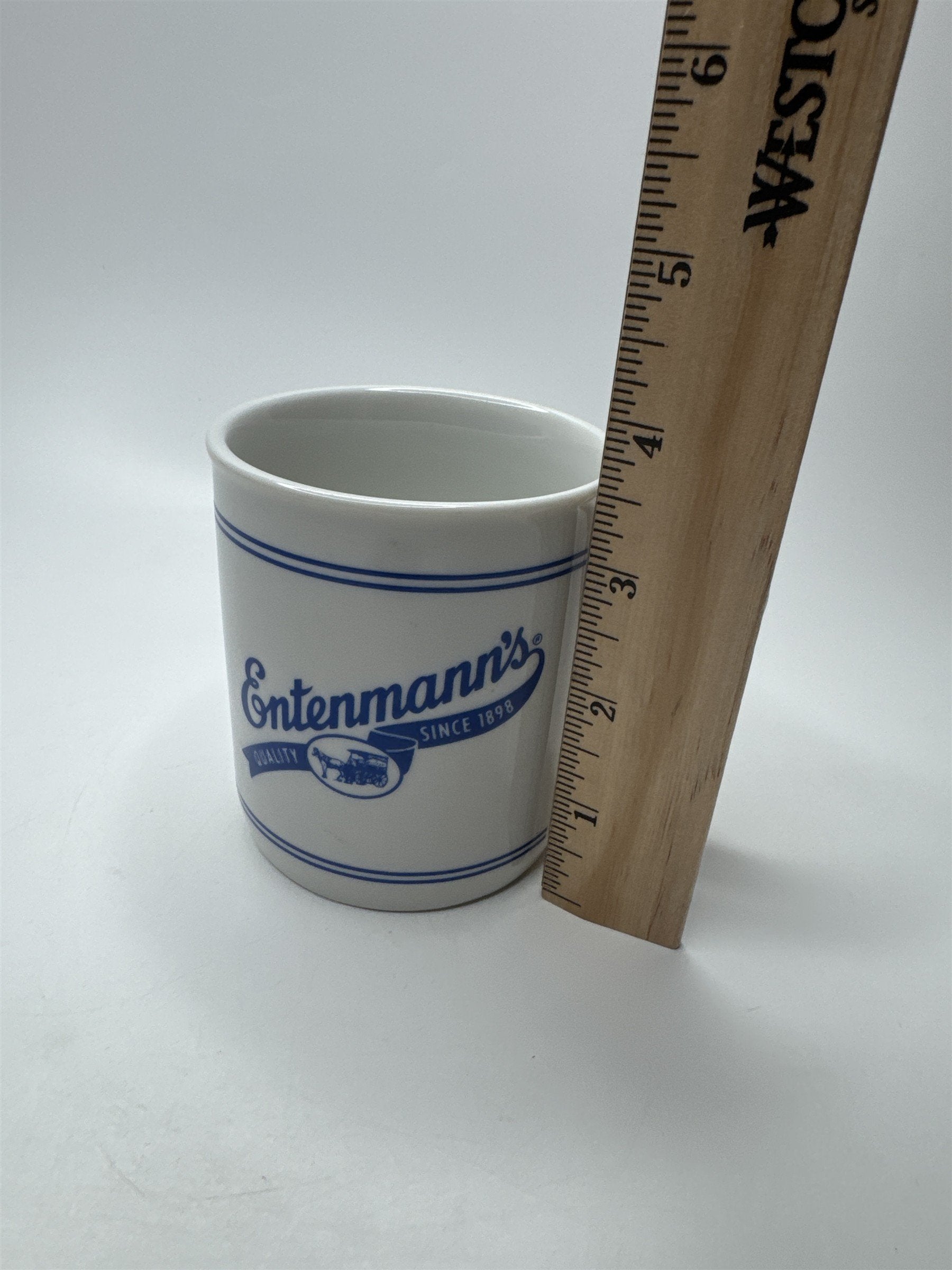 Vintage Entenmanns Coffee Mug Since 1898 Bakery Shop Vintage Design Ceramic Cup