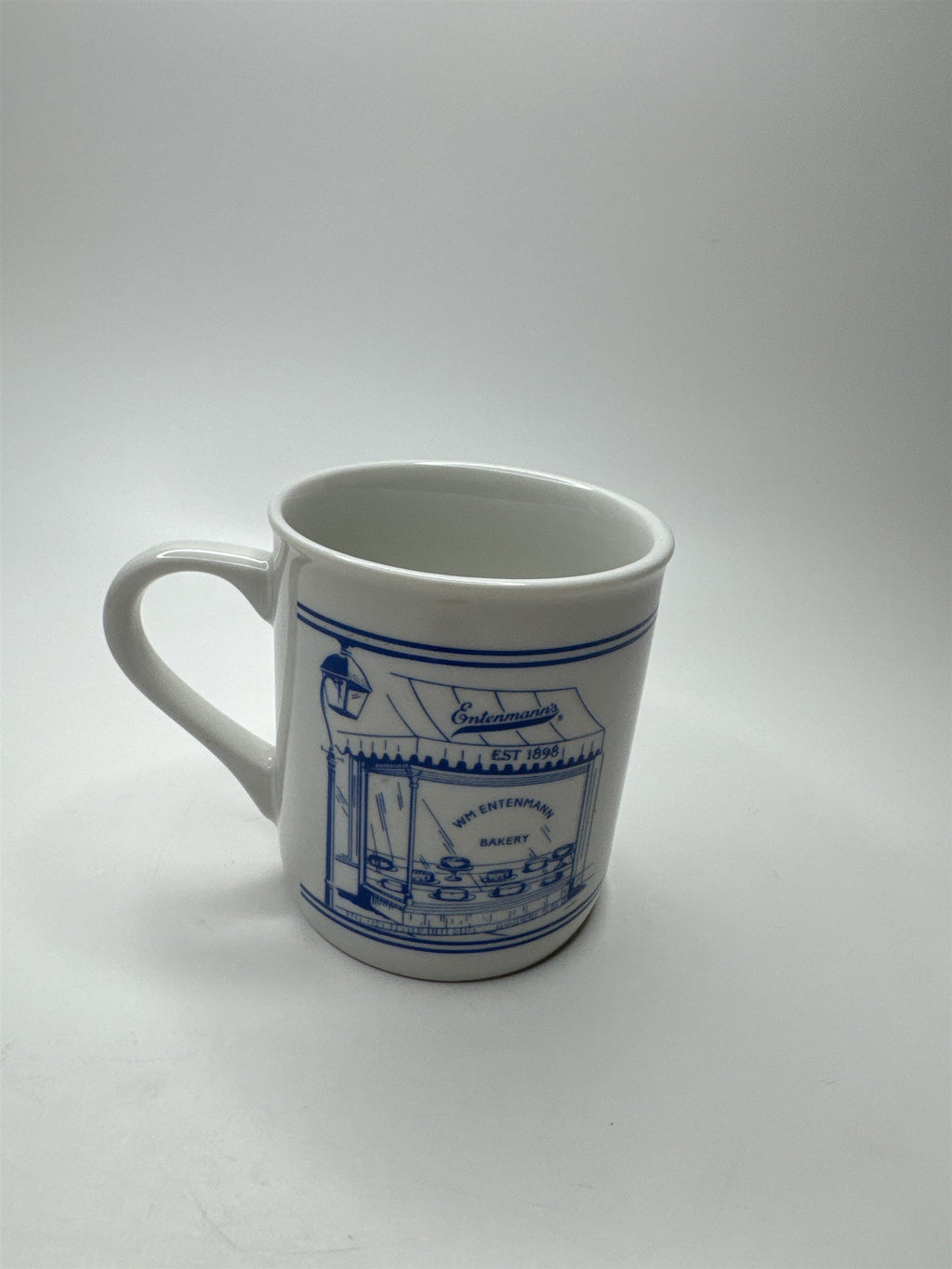Vintage Entenmanns Coffee Mug Since 1898 Bakery Shop Vintage Design Ceramic Cup