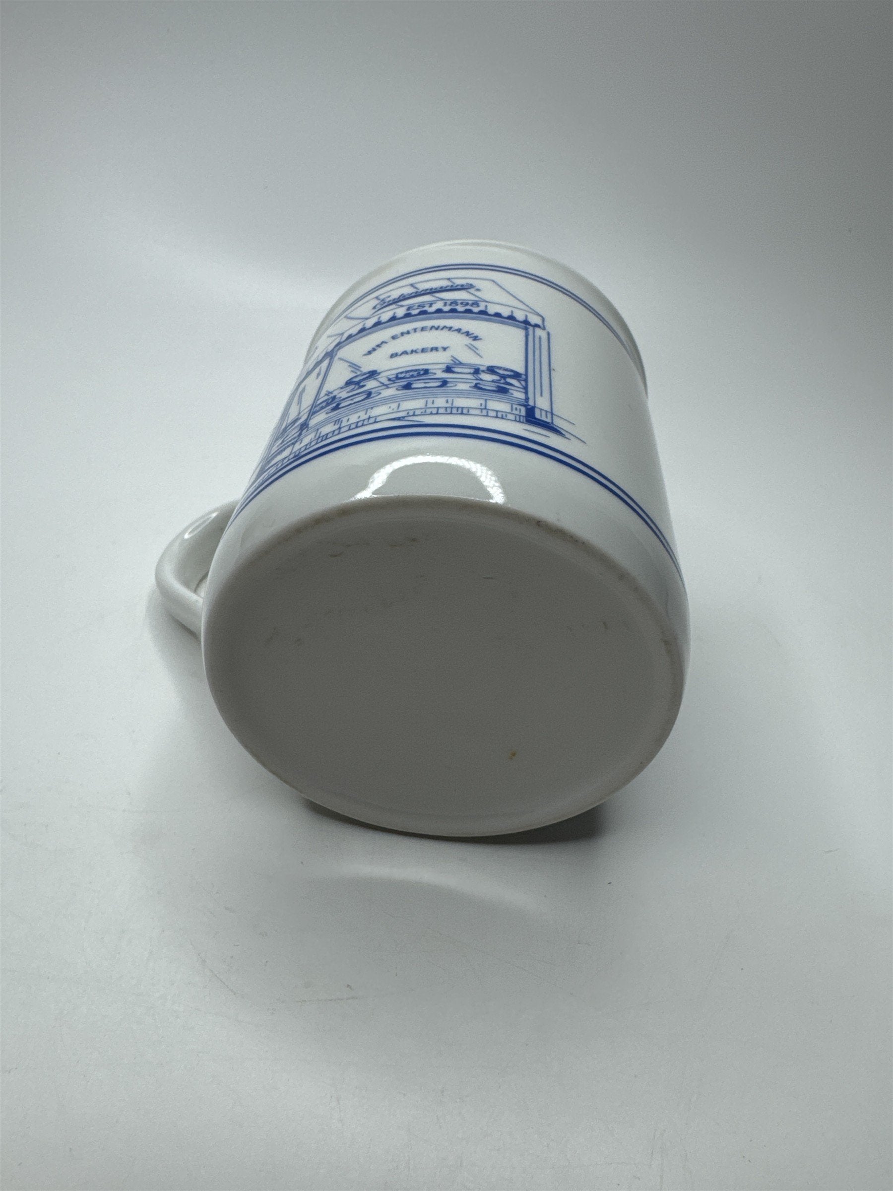 Vintage Entenmanns Coffee Mug Since 1898 Bakery Shop Vintage Design Ceramic Cup