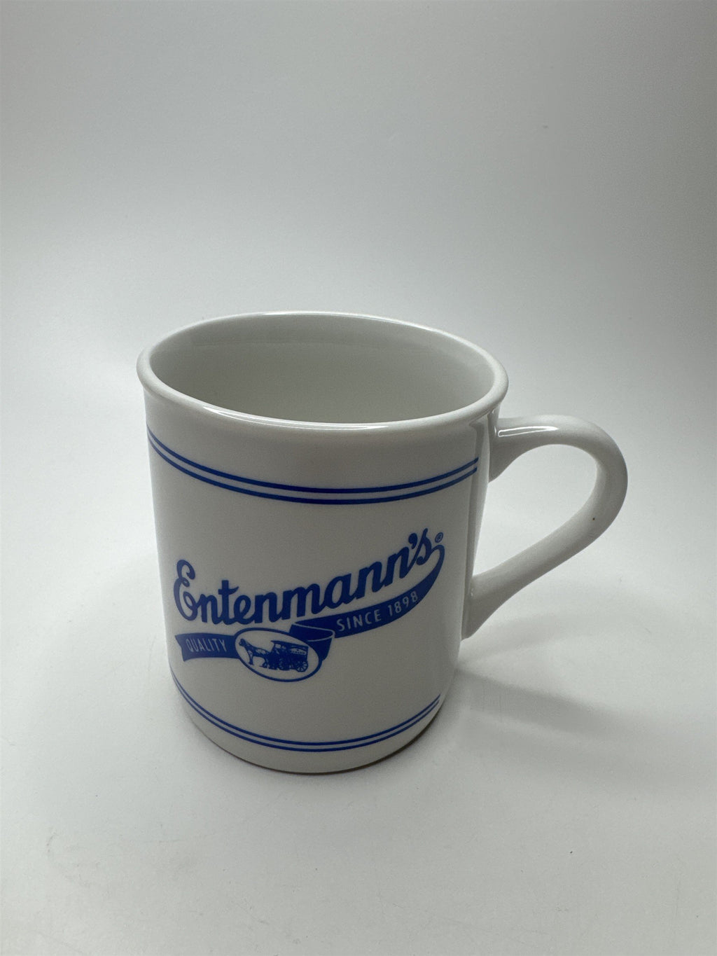 Vintage Entenmanns Coffee Mug Since 1898 Bakery Shop Vintage Design Ceramic Cup
