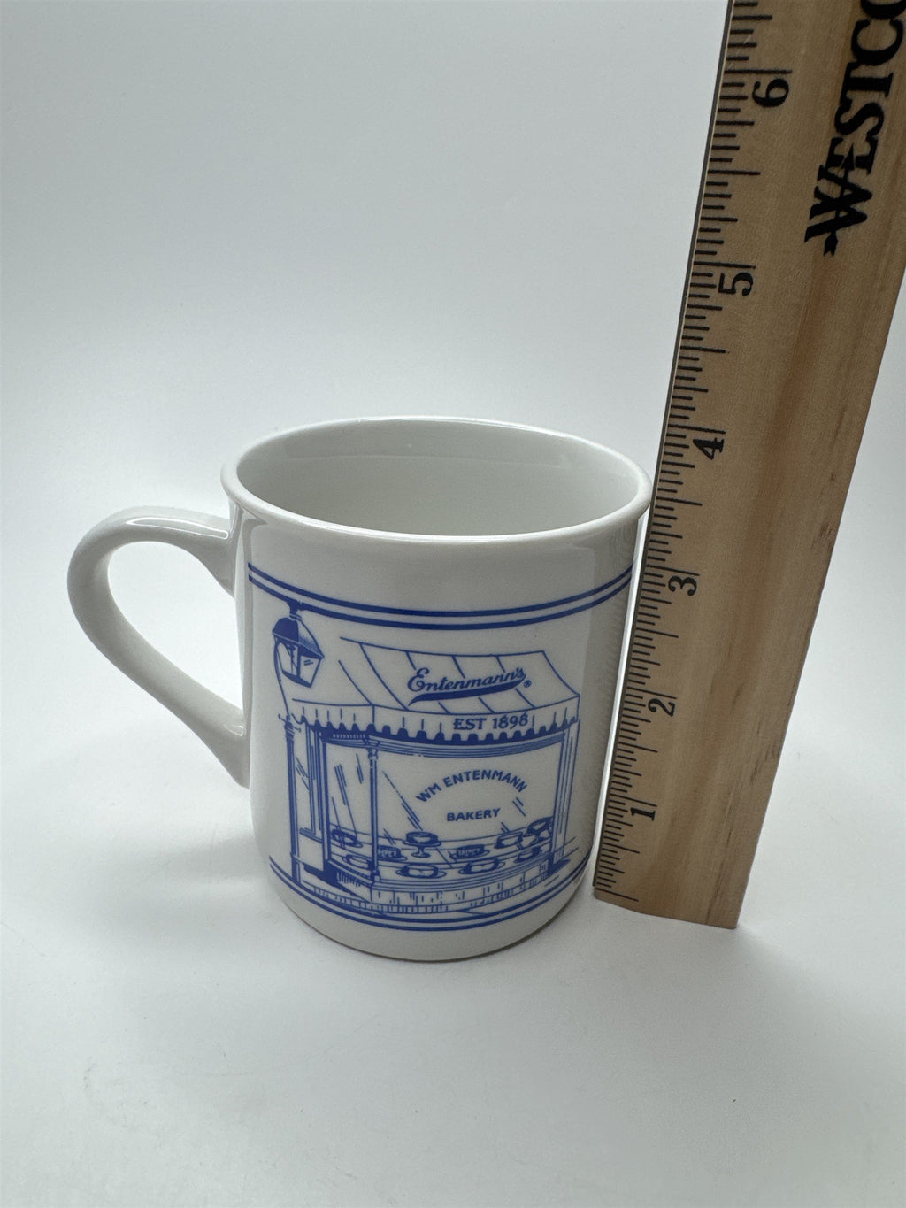 Vintage Entenmanns Coffee Mug Since 1898 Bakery Shop Vintage Design Ceramic Cup