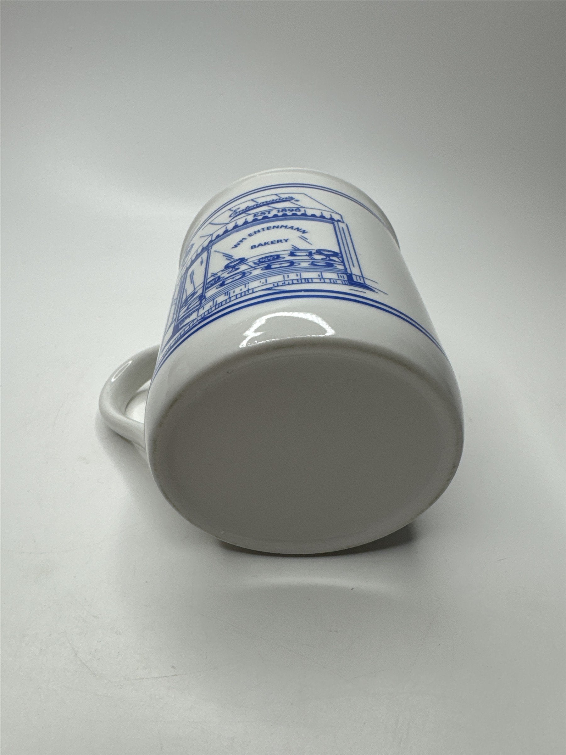 Vintage Entenmanns Coffee Mug Since 1898 Bakery Shop Vintage Design Ceramic Cup