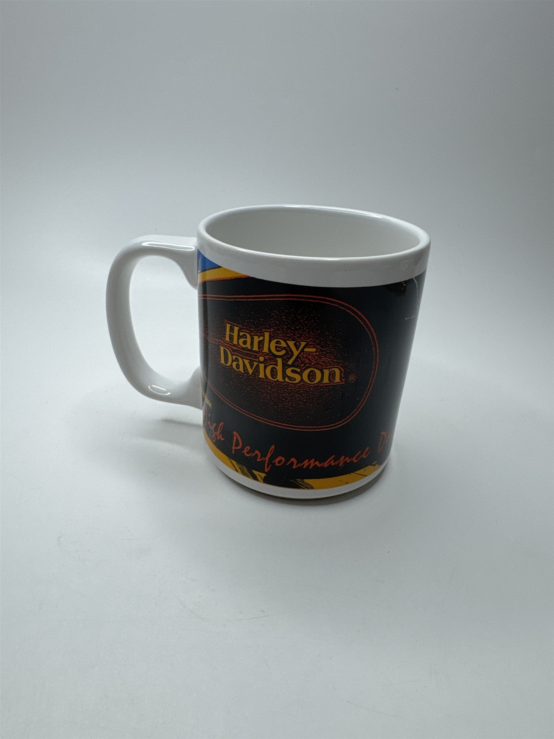 Vintage 1991 Harley-Davidson High Performance Dad Coffee Mug Dad Gift Fathers