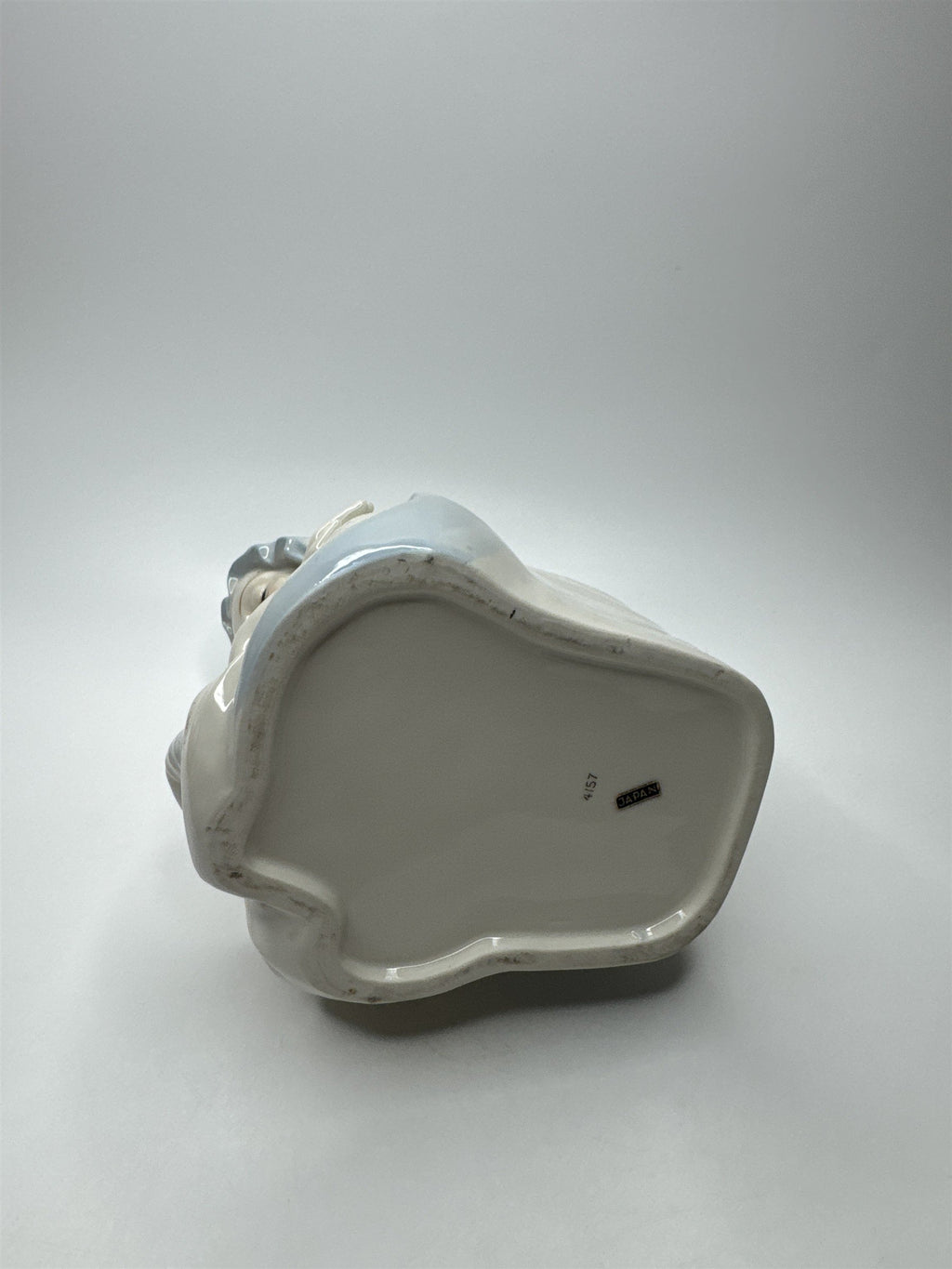 Vintage Virgin Mary Porcelain Planter Japan Crossed Arms Holy Religious Planter