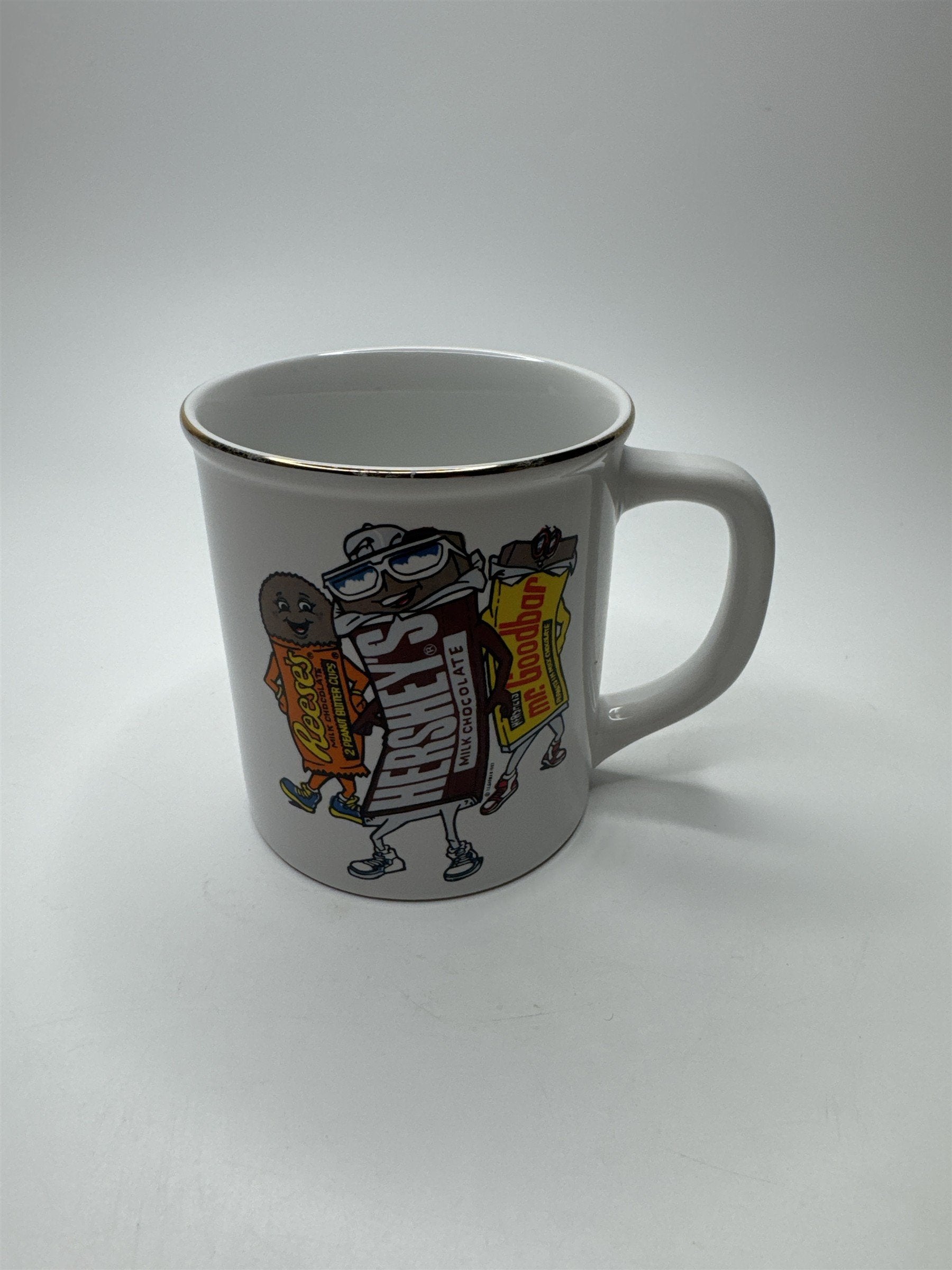 Vintage Hershey's Reese's Mr. Goodbar Coffee Mug Made in Japan Ceramic