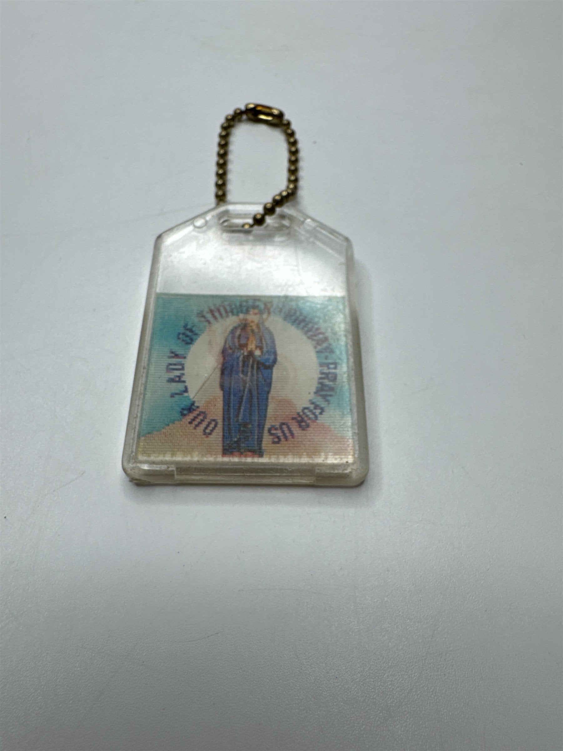 Driving Protection Keychain for Travel ~ Our Lady of the Highway & St. Christoph