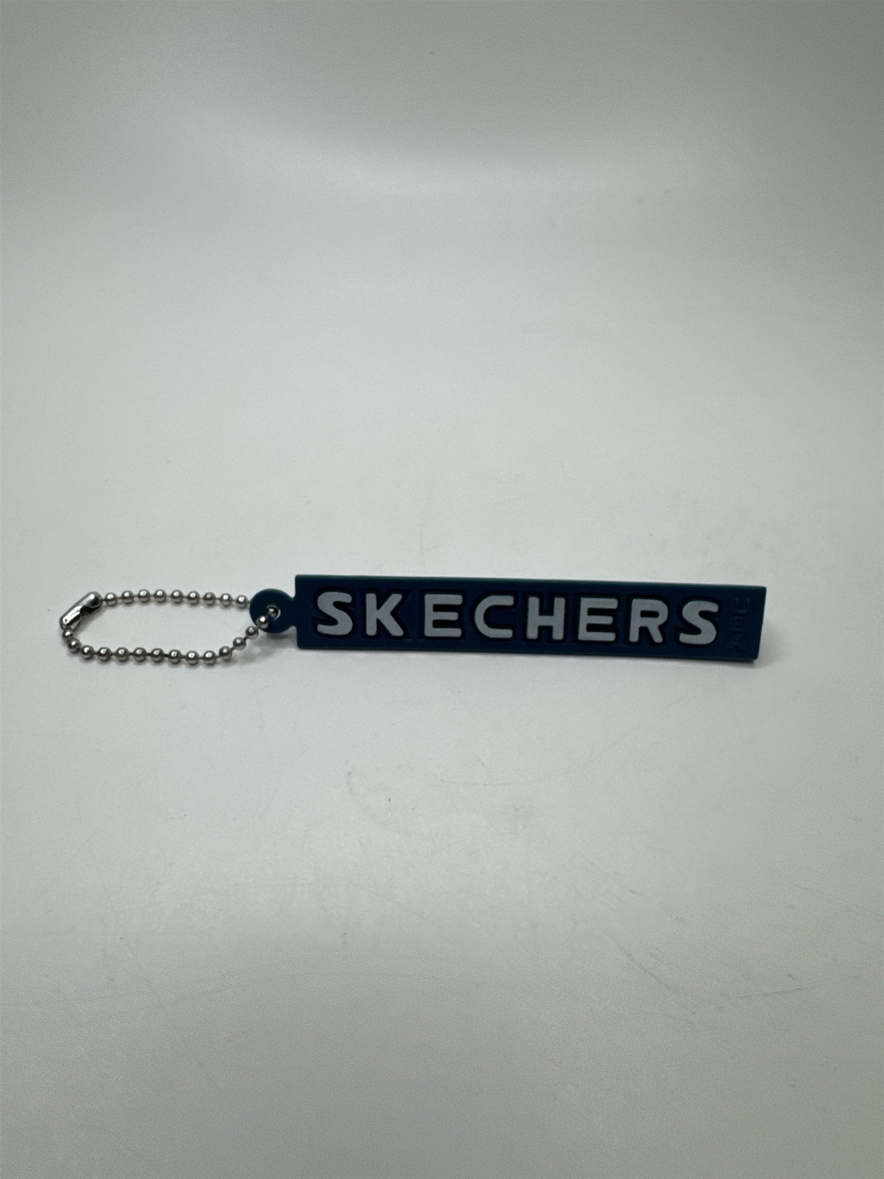 Vintage SKETCHERS Blue Plastic Resin Keychain