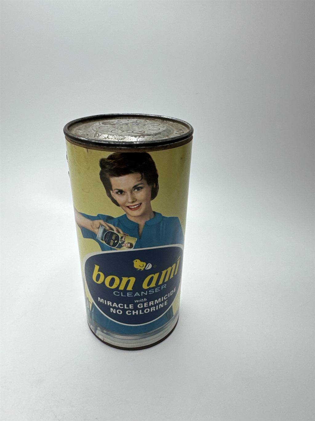 Vintage 1950s Bon Ami Cleanser with Miracle Cleanser Can (UNOPENED)