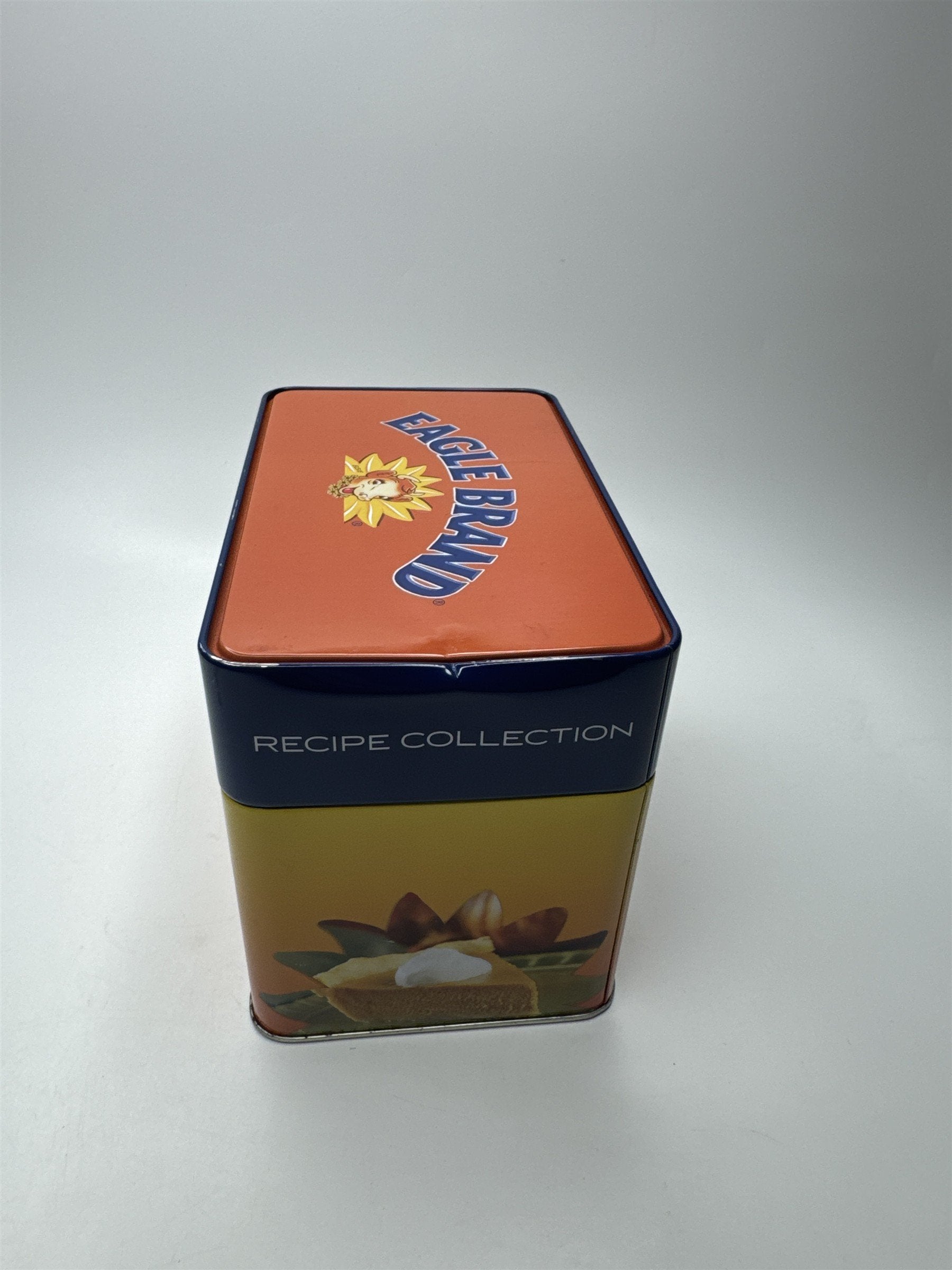 Vintage Eagle Brand Recipe Card Collection and Metal Recipe Box /w Recipe Cards