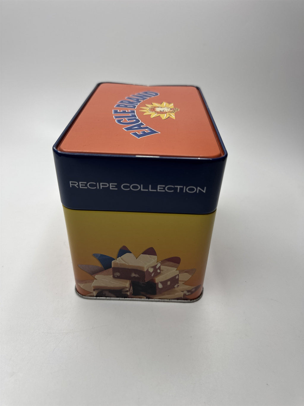 Vintage Eagle Brand Recipe Card Collection and Metal Recipe Box /w Recipe Cards