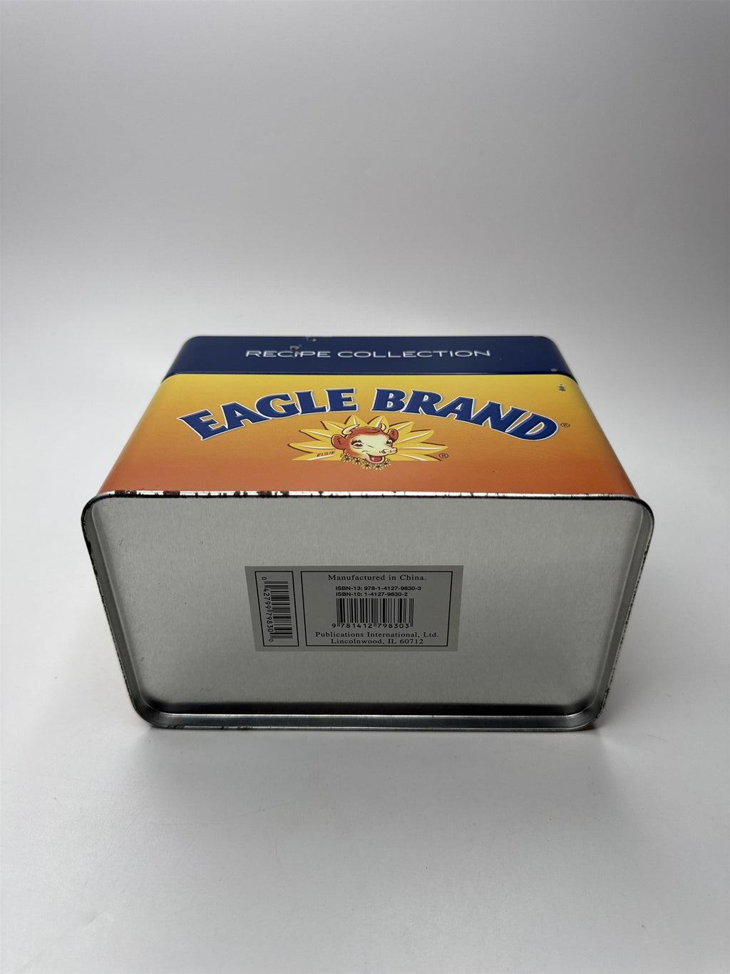 Vintage Eagle Brand Recipe Card Collection and Metal Recipe Box /w Recipe Cards
