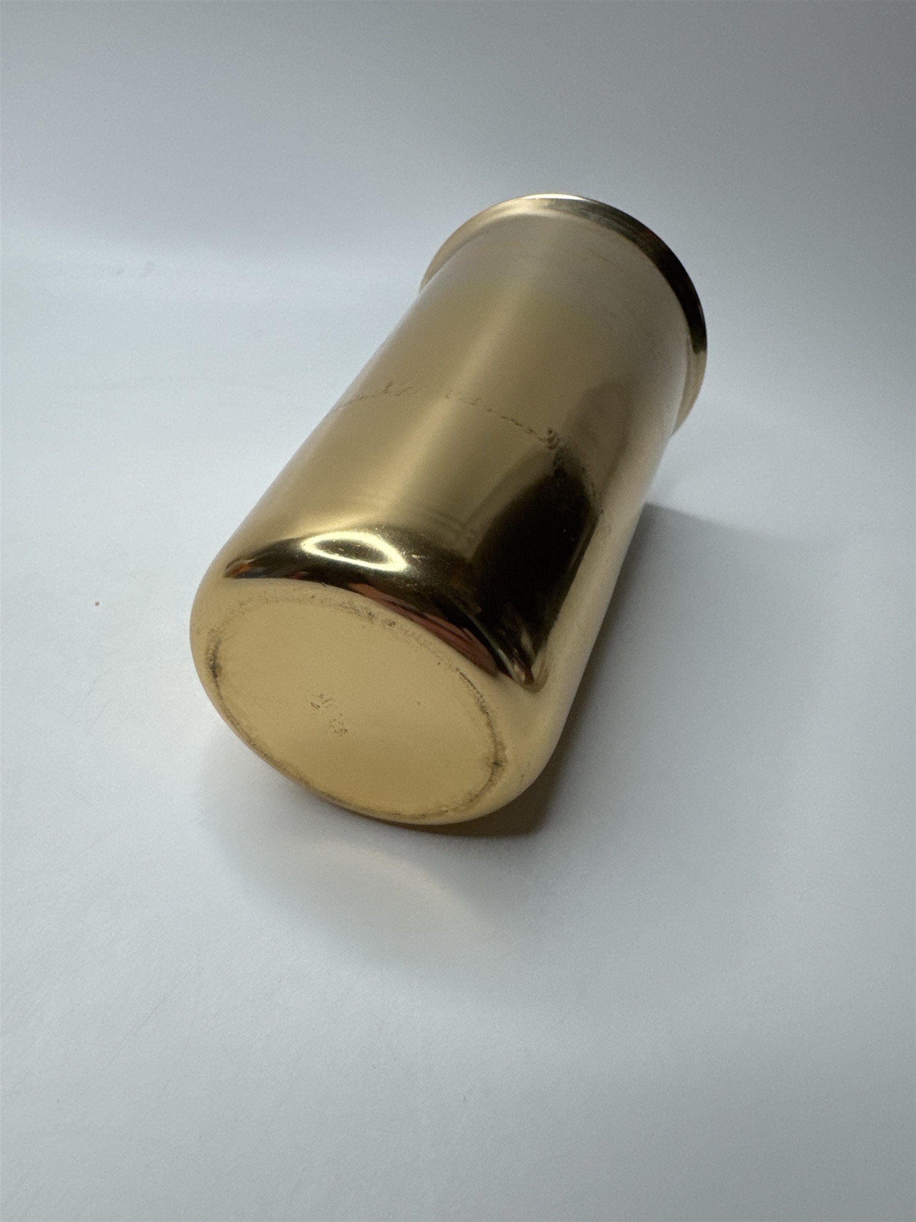 Gold Toned Metal Drinking Offering Cup Shot Glass Alcohol Cup Tumbler