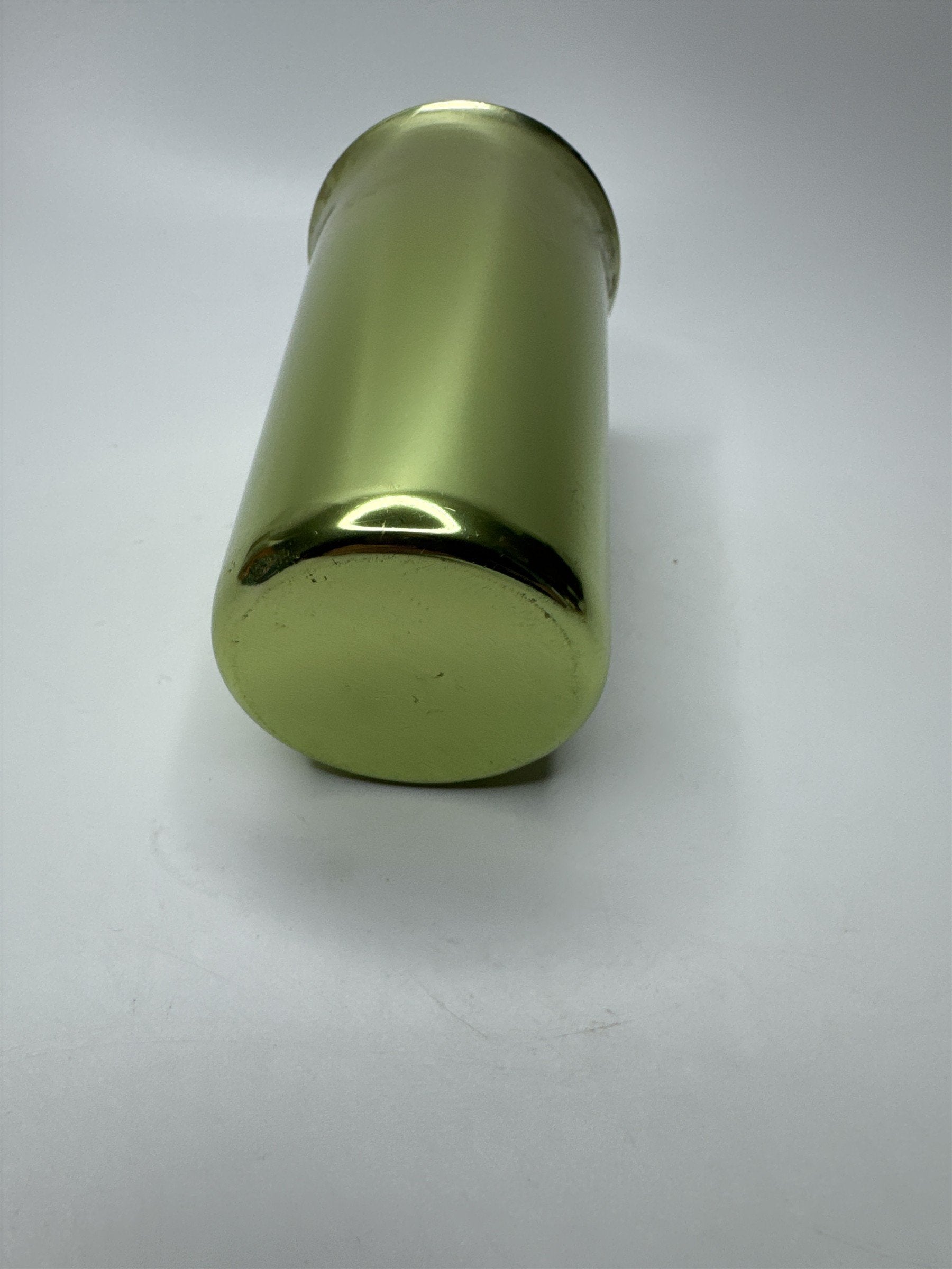 Green Toned Metal Drinking Offering Cup Shot Glass Alcohol Cup Tumbler