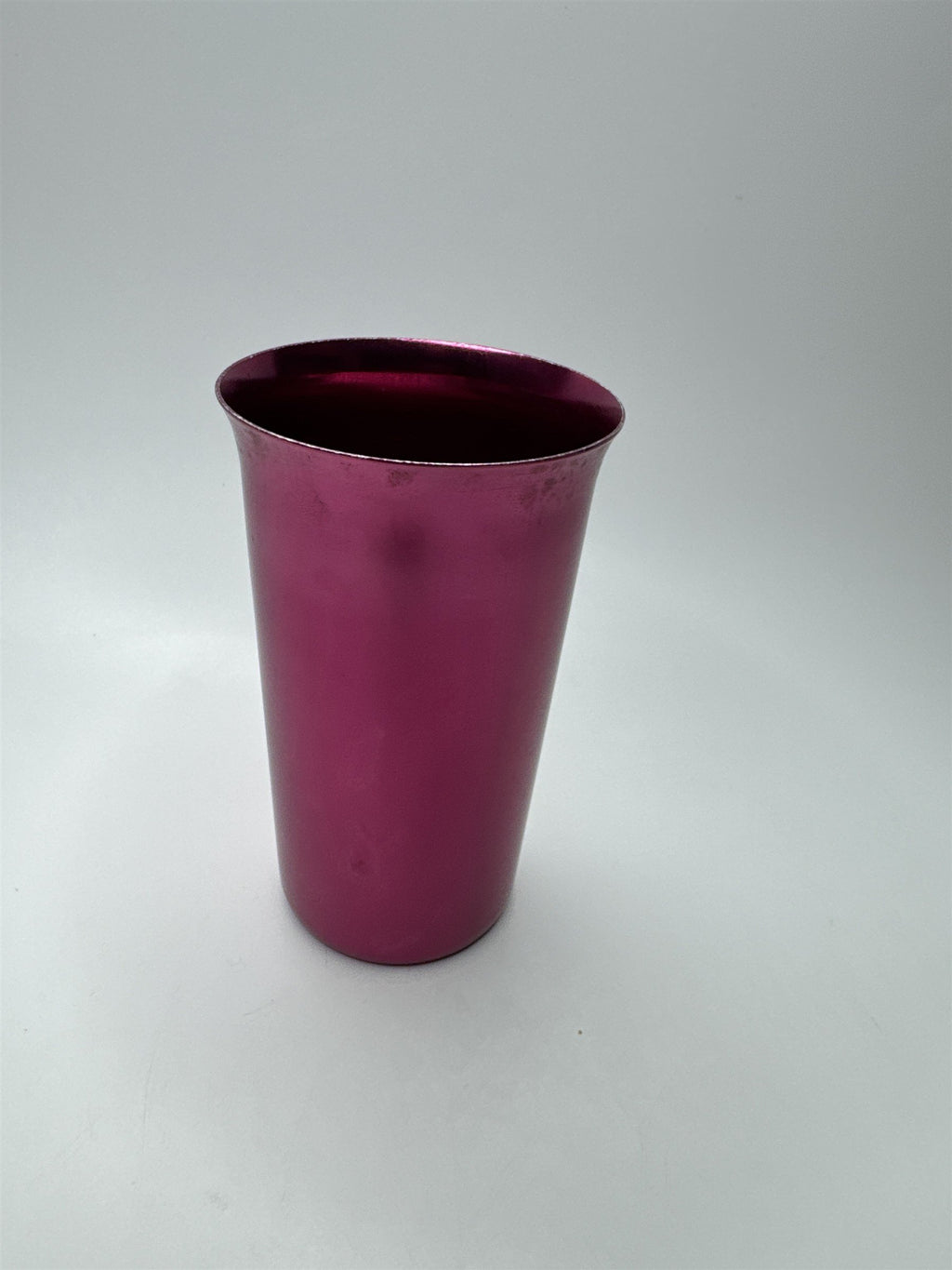 Pink Toned Metal Drinking Offering Cup Shot Glass Alcohol Cup Tumbler