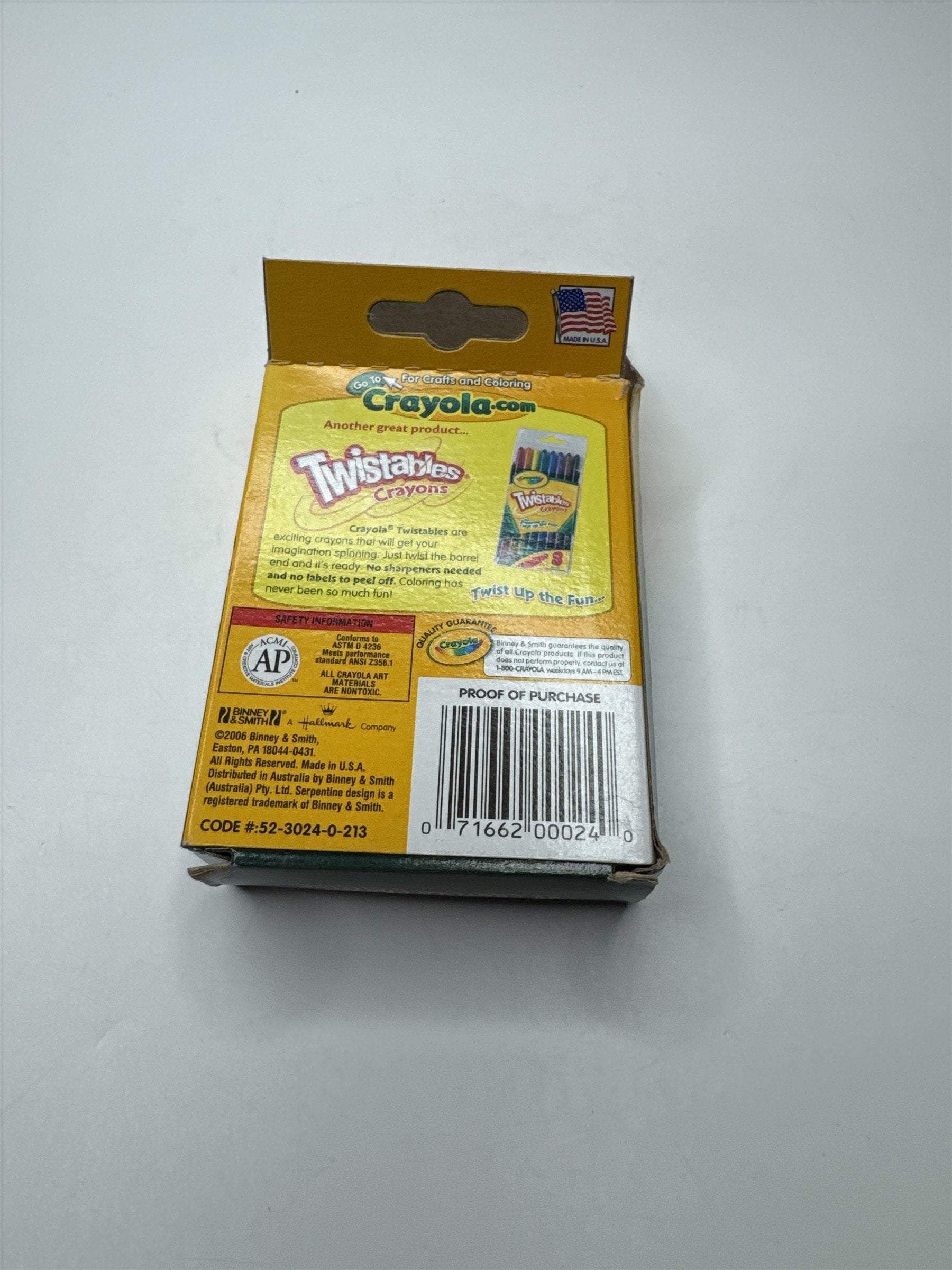 2006 Crayola Crayons 22(!)Pack /w Dandelion Retired Dandylion Dandy Yellow Color