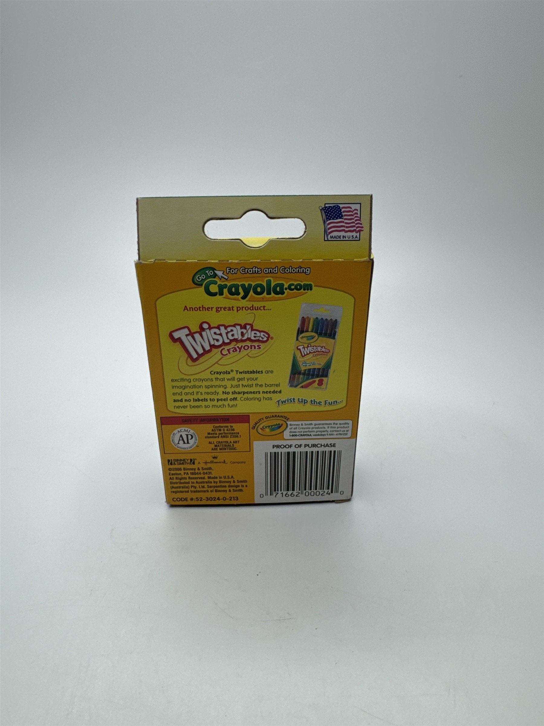 2006 Crayola Crayons 20(!)Pack /w Dandelion Retired Dandylion Dandy Yellow Color