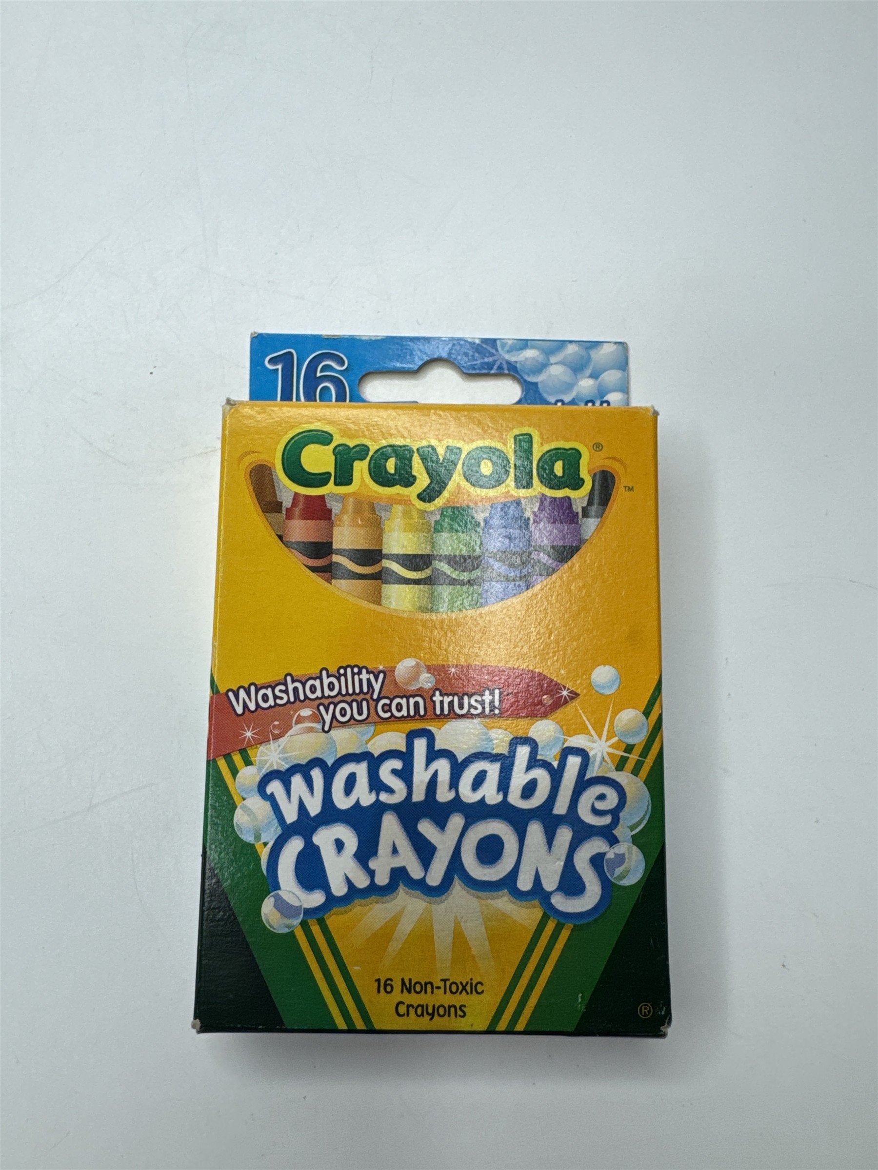 2004 Crayola Crayons 15(!) Pack Washable Crayons ~ One Missing
