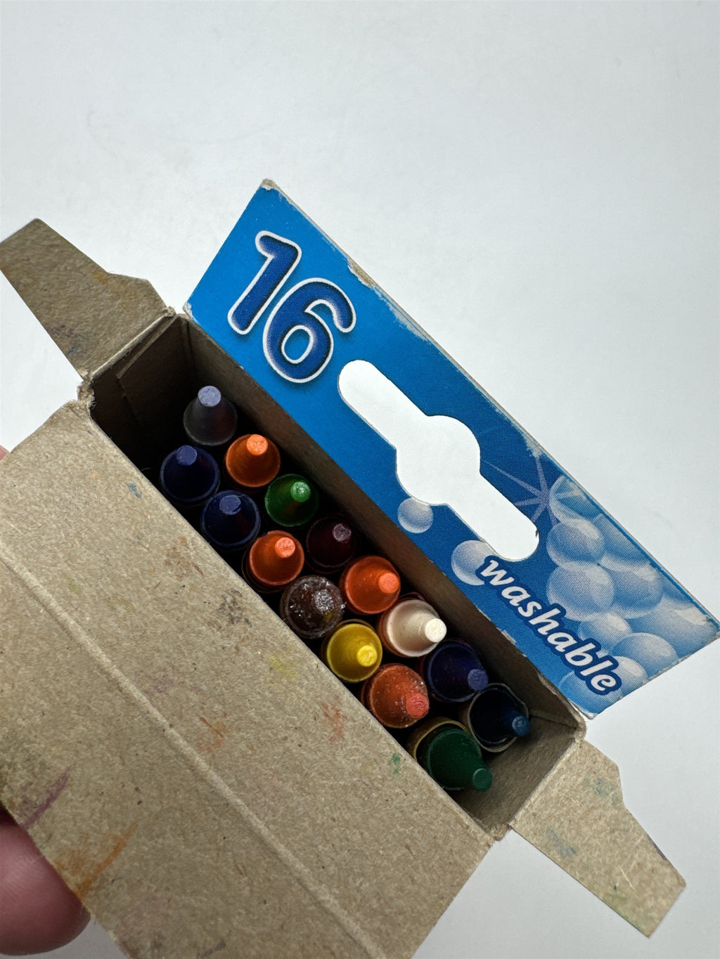 2004 Crayola Crayons 15(!) Pack Washable Crayons ~ One Missing