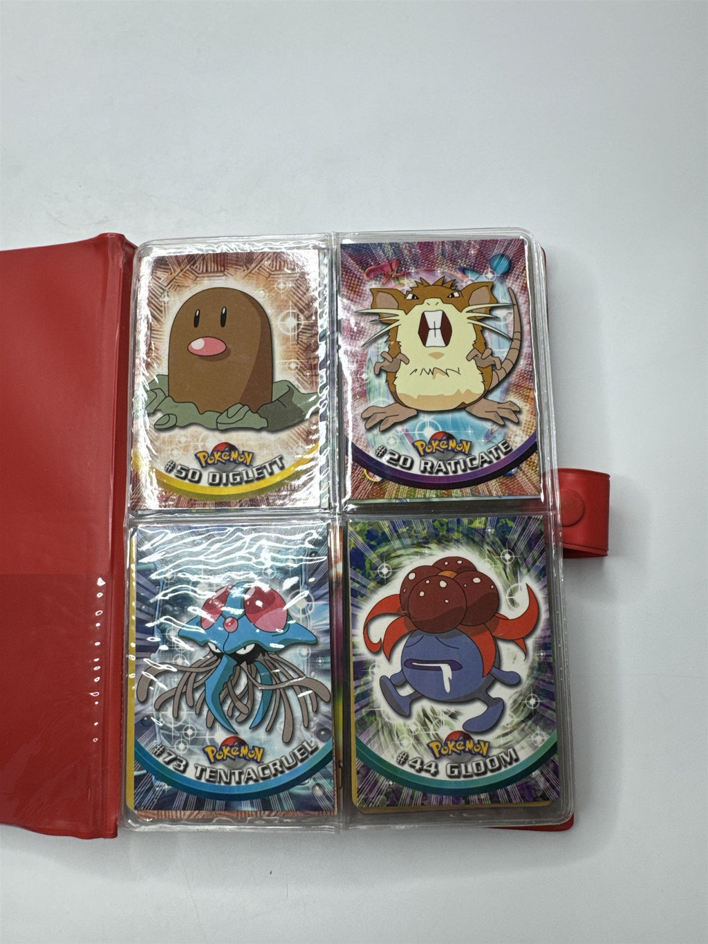 Pokémon Red Pikachu Binder Gotta Catch Card Lot Collection SEE PICS
