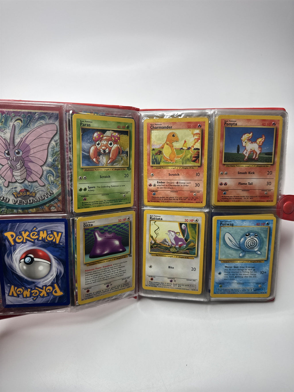 Pokémon Red Pikachu Binder Gotta Catch Card Lot Collection SEE PICS
