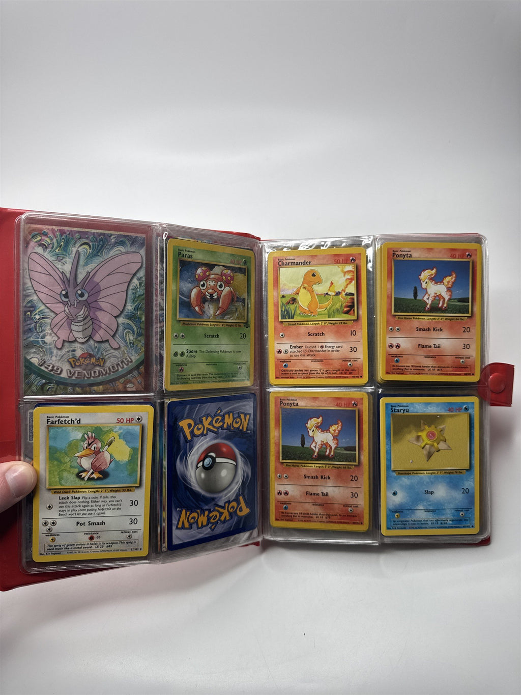Pokémon Red Pikachu Binder Gotta Catch Card Lot Collection SEE PICS