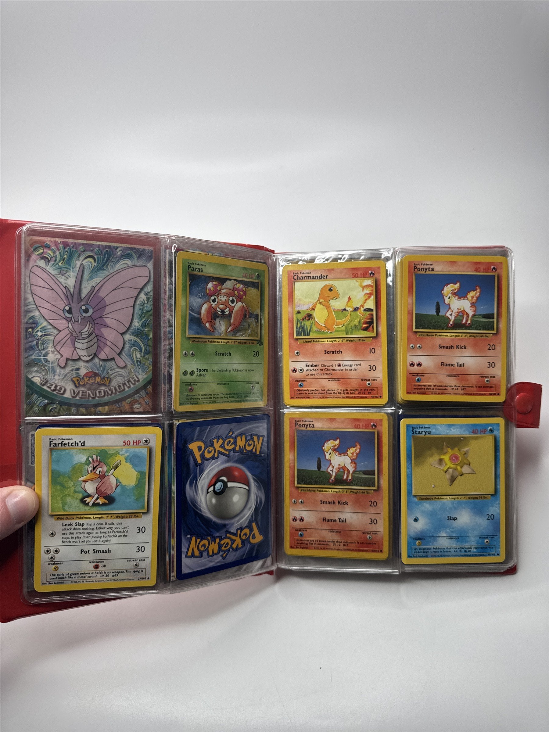 Pokémon Red Pikachu Binder Gotta Catch Card Lot Collection SEE PICS