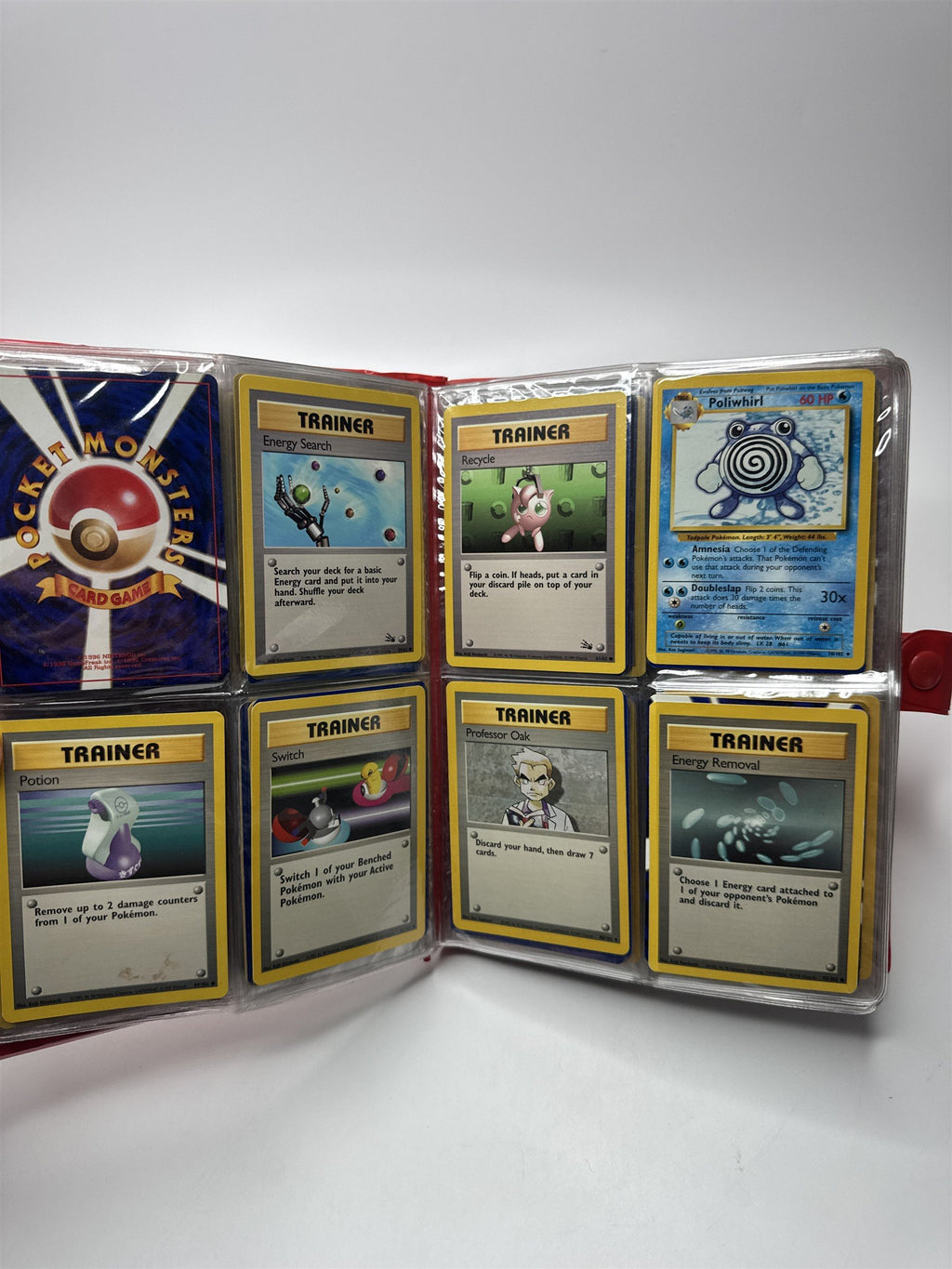 Pokémon Red Pikachu Binder Gotta Catch Card Lot Collection SEE PICS