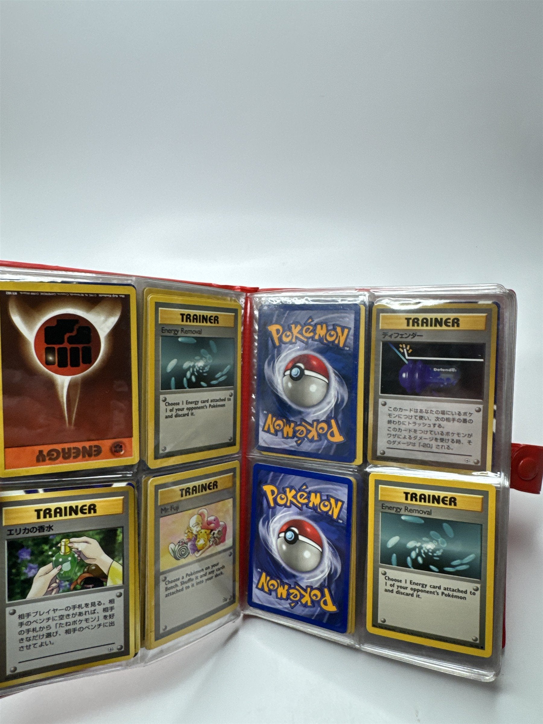 Pokémon Red Pikachu Binder Gotta Catch Card Lot Collection SEE PICS