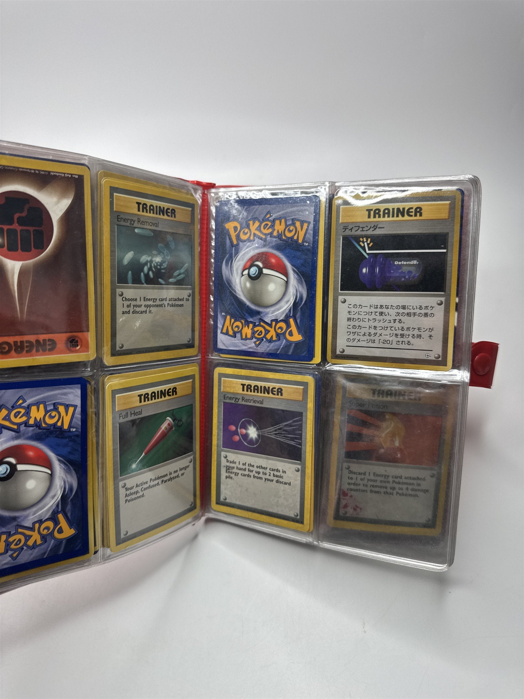 Pokémon Red Pikachu Binder Gotta Catch Card Lot Collection SEE PICS