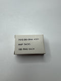 Vintage Pioneer Mfg Co Brooklyn NY Approx. 100 Map Tacks Pins Nostalgic