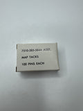 Vintage Pioneer Mfg Co Brooklyn NY Approx. 100 Map Tacks Pins Nostalgic