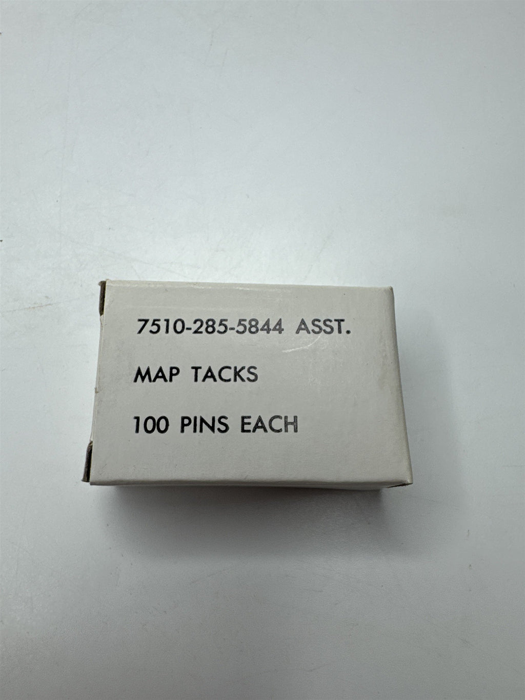 Vintage Pioneer Mfg Co Brooklyn NY Approx. 100 Map Tacks Pins Nostalgic