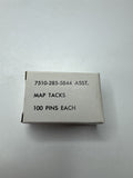 Vintage Pioneer Mfg Co Brooklyn NY Approx. 100 Map Tacks Pins Nostalgic