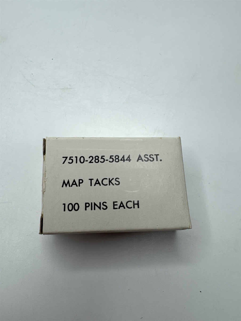 Vintage Pioneer Mfg Co Brooklyn NY Approx. 100 Map Tacks Pins Nostalgic