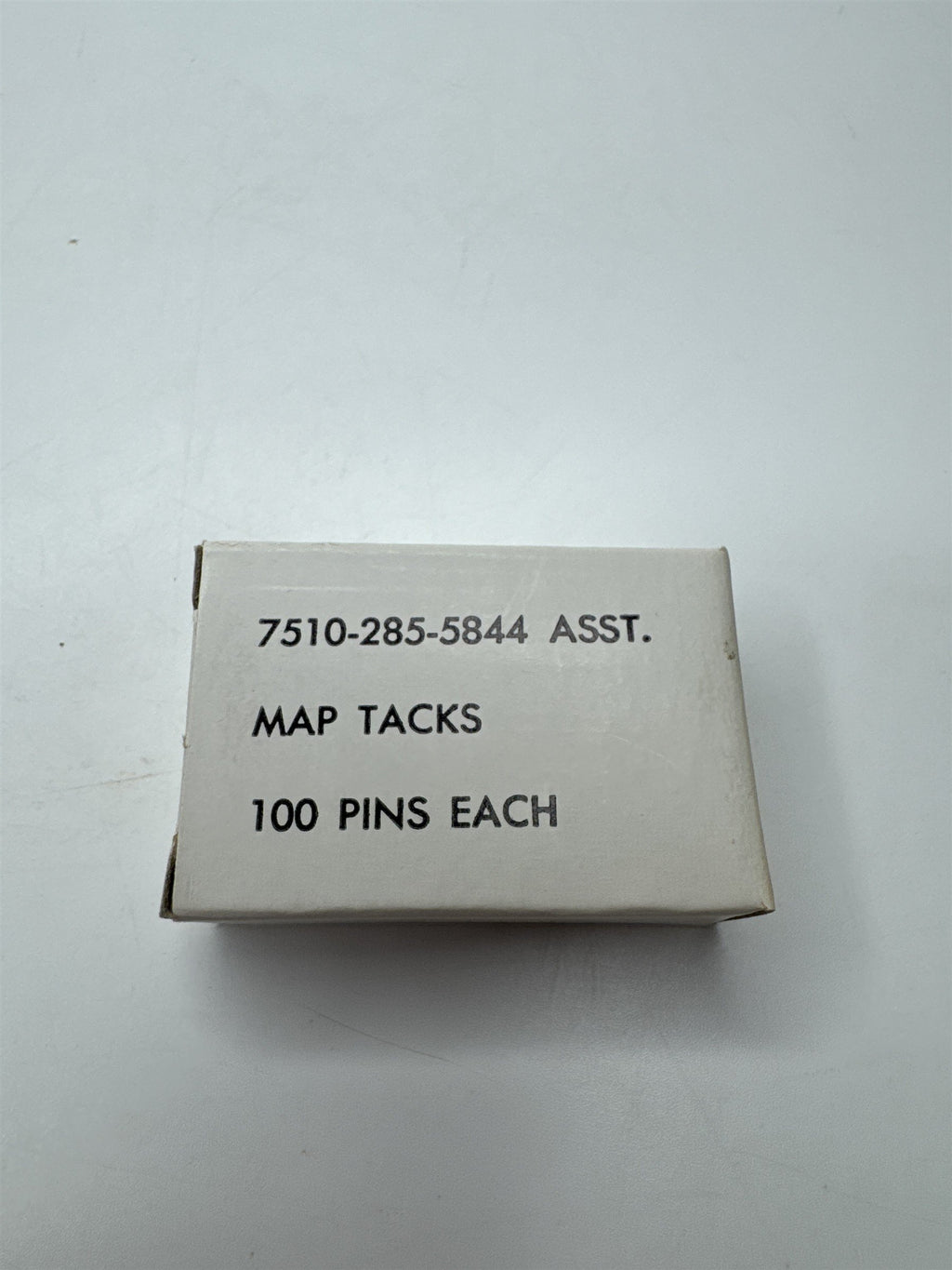 Vintage Pioneer Mfg Co Brooklyn NY Approx. 100 Map Tacks Pins Nostalgic