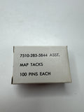 Vintage Pioneer Mfg Co Brooklyn NY Approx. 100 Map Tacks Pins Nostalgic