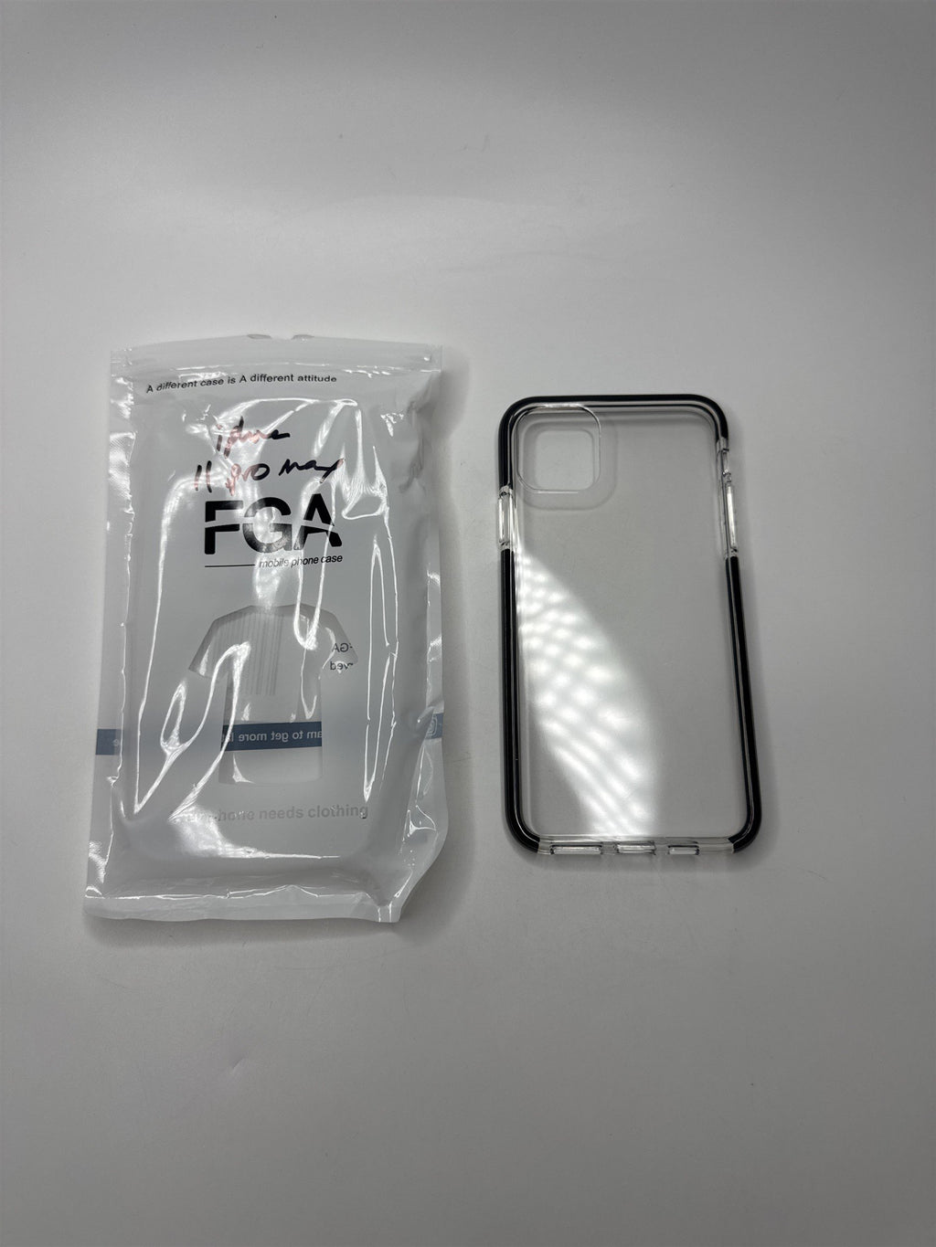 iPhone 11 Pro Max Clear Silicone Bumper Safety Case