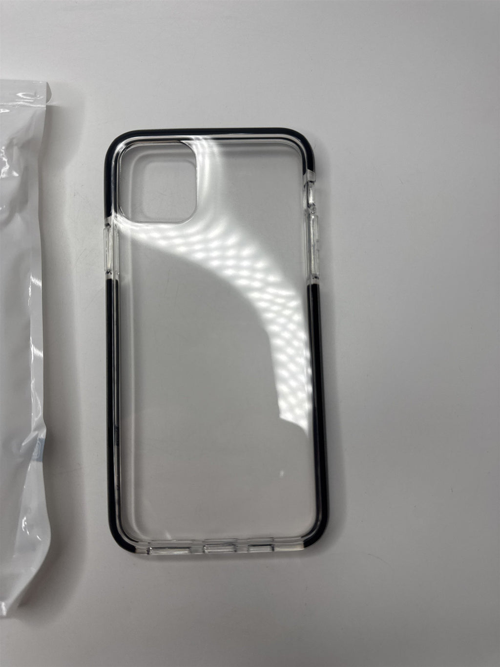 iPhone 11 Pro Max Clear Silicone Bumper Safety Case