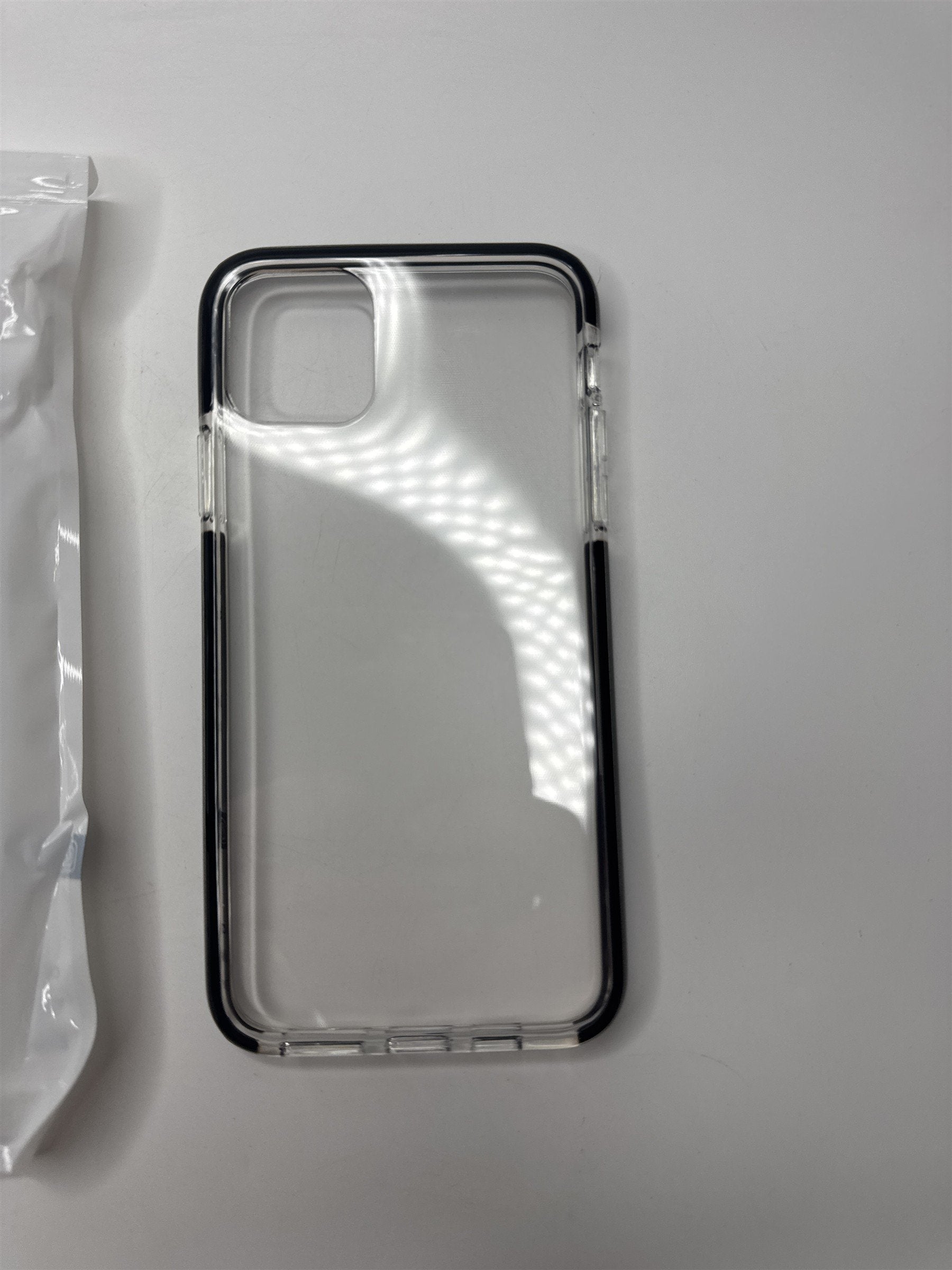 iPhone 11 Pro Max Clear Silicone Bumper Safety Case
