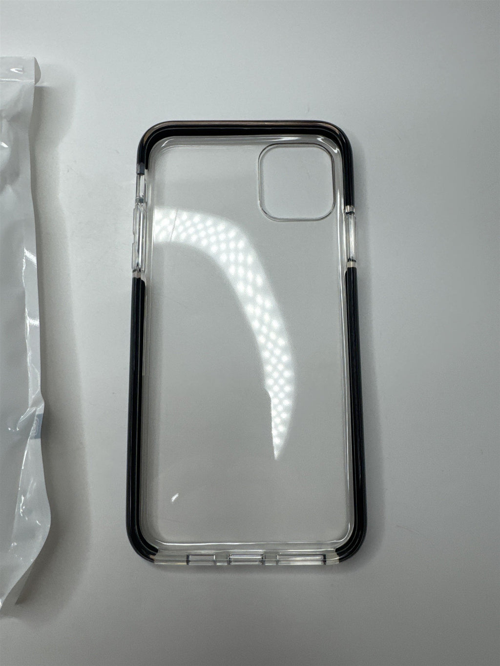 iPhone 11 Pro Max Clear Silicone Bumper Safety Case