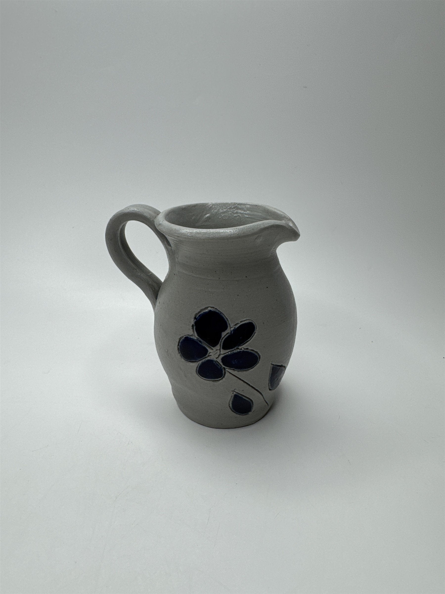 Vintage Williamsburg VA Pottery 4" Bud Vase Pitcher Creamer Miniature