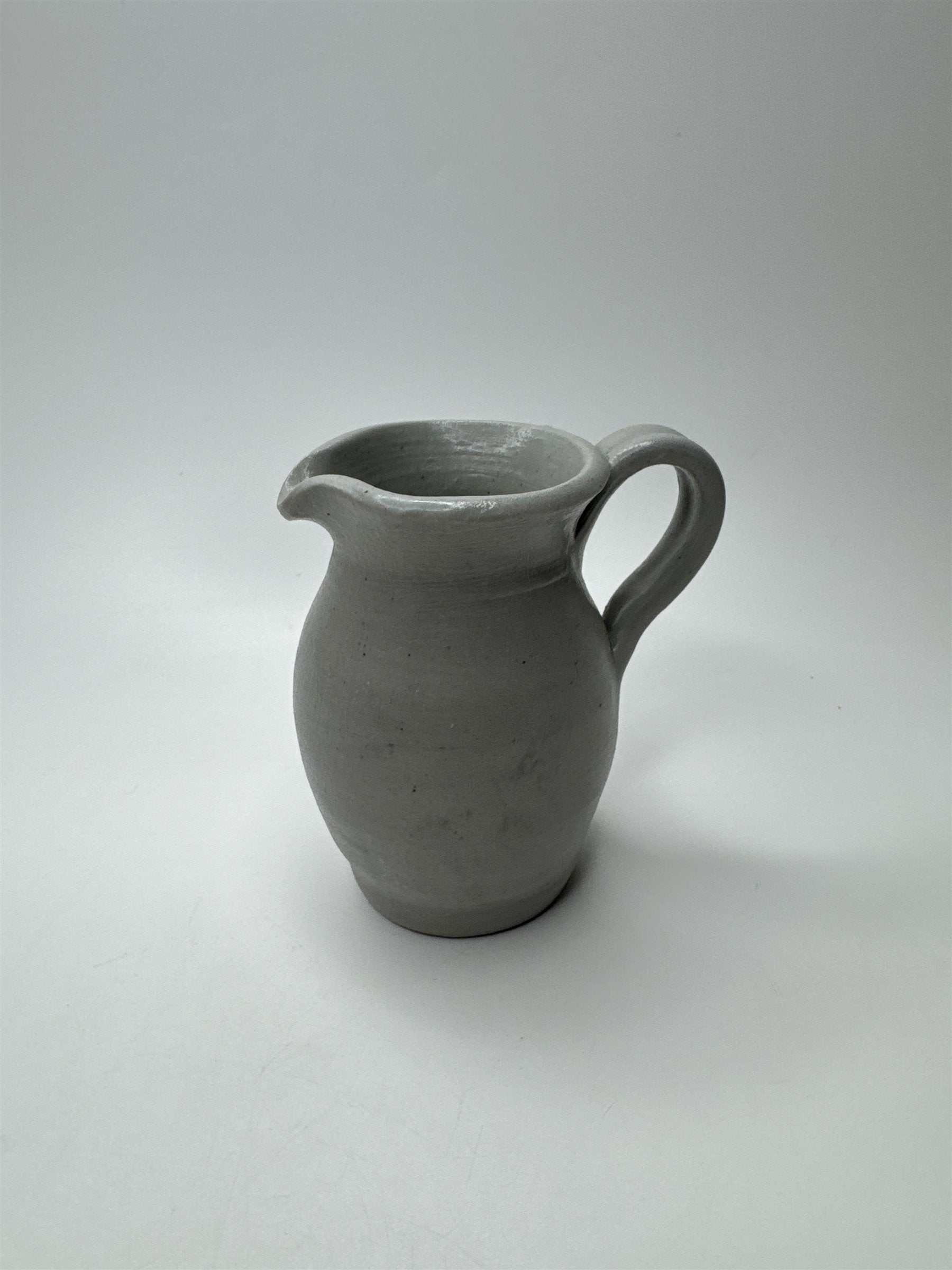 Vintage Williamsburg VA Pottery 4" Bud Vase Pitcher Creamer Miniature