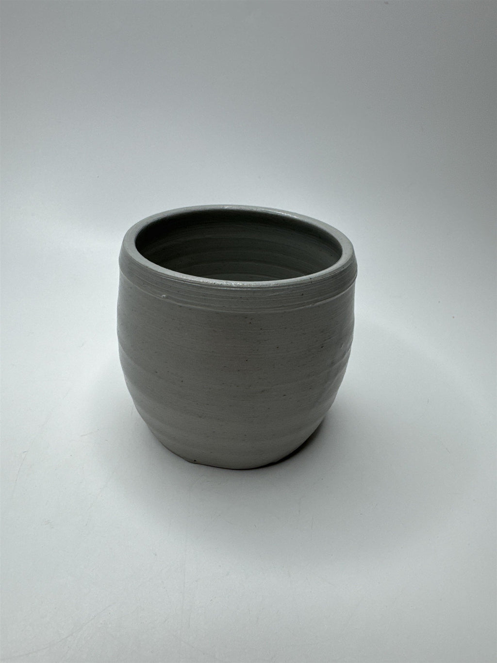 Williamsburg Pottery Miniatures Crock Votive Candle Vanilla Floral 3" Tall