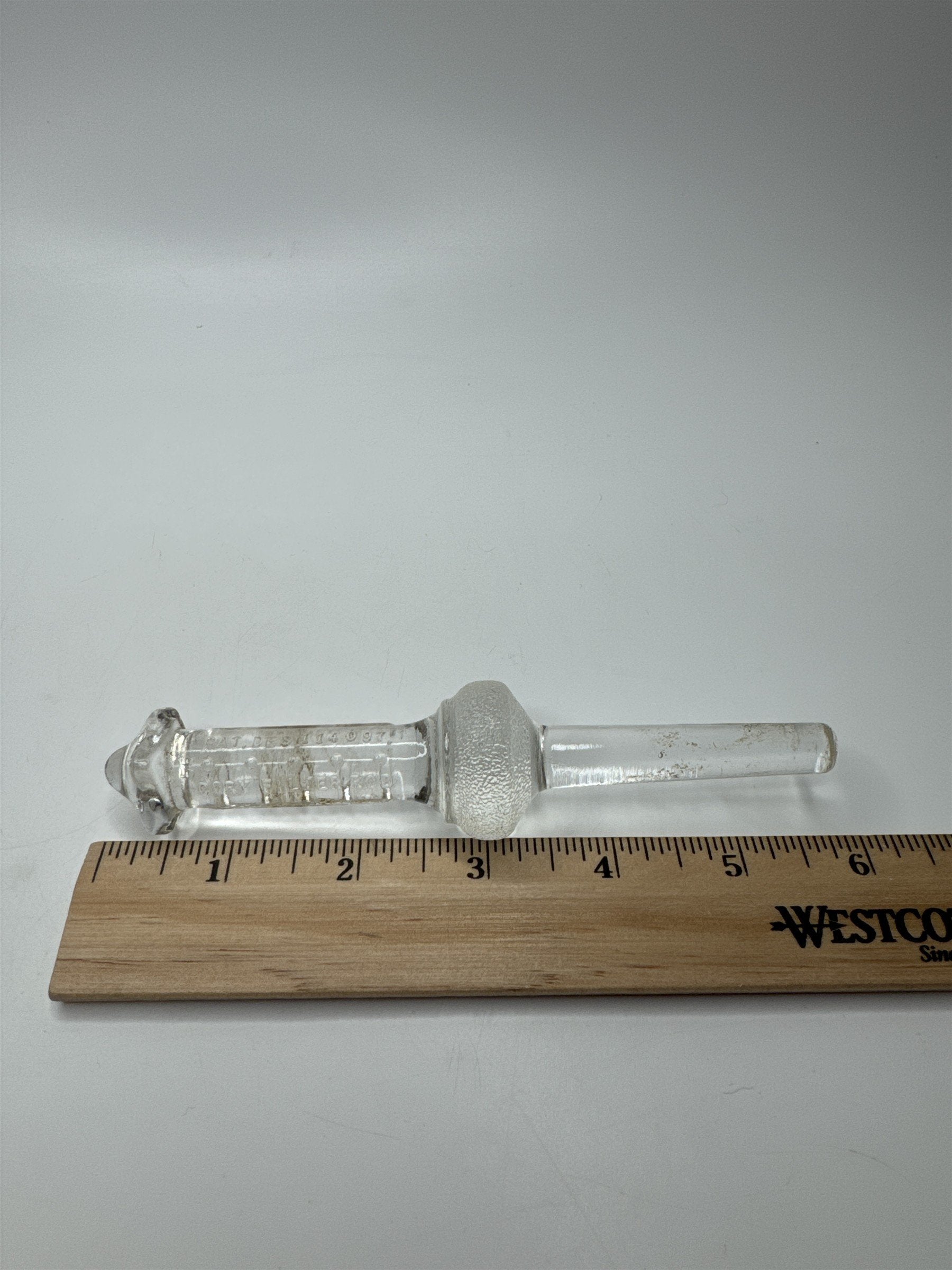 Vintage 1940s Glass Cory Filter Rod For Vacuum Coffee Maker 6"