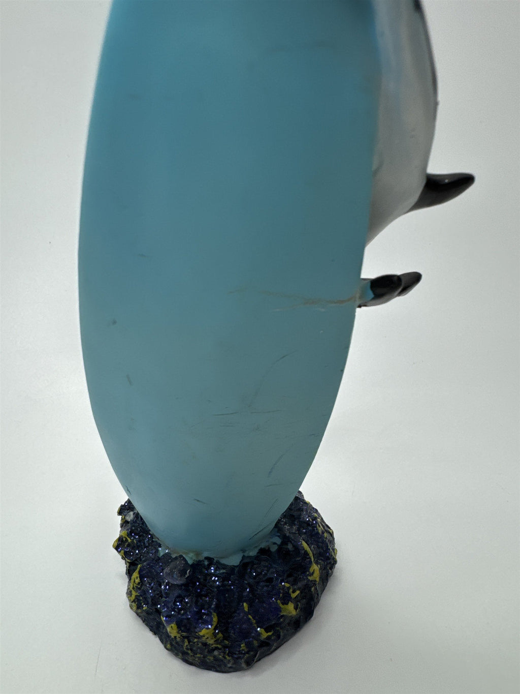 Vintage Tradewind Bay Polystone Surfboard Glitter Dolphin Family Diving Sea Kelp
