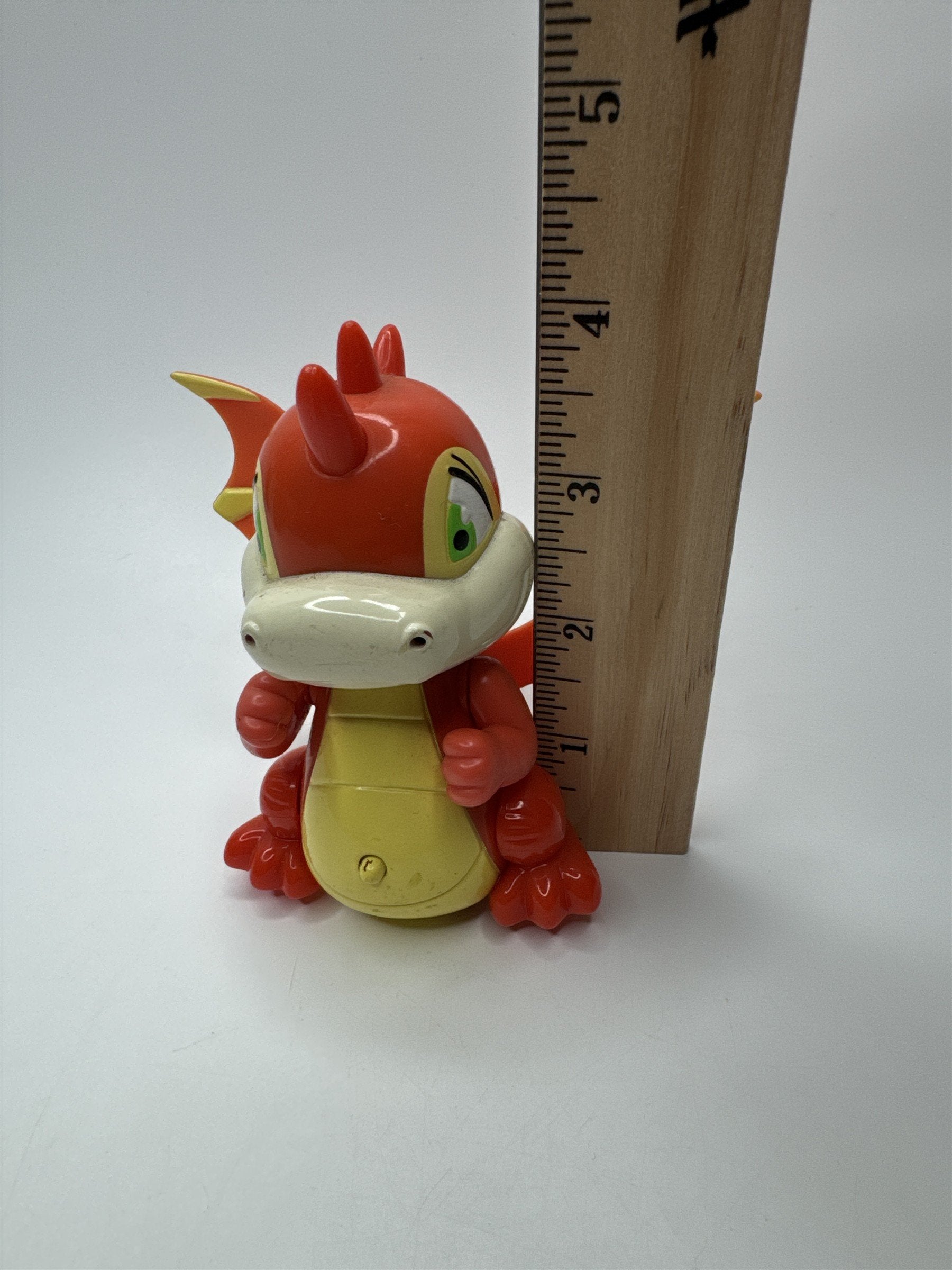 Vintage Neopets Thinkway Cloud Scorchio Dragon Figure Toy (Needs Batteries)