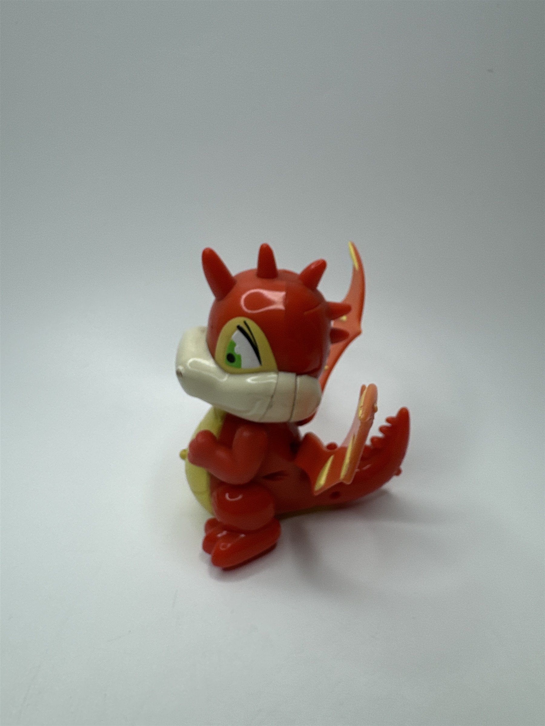 Vintage Neopets Thinkway Cloud Scorchio Dragon Figure Toy (Needs Batteries)