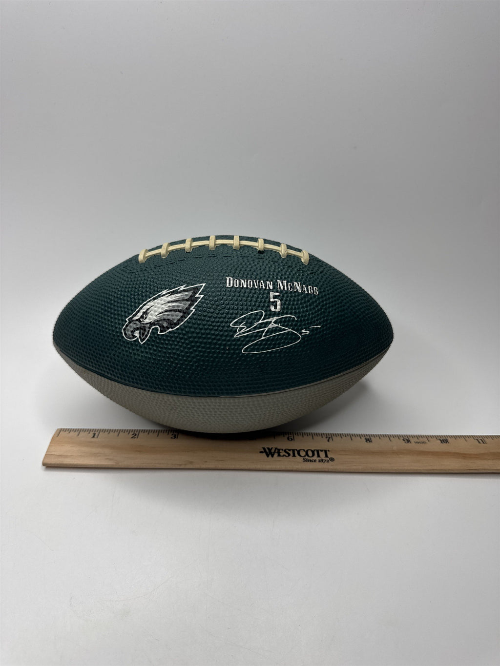 Philadelphia Eagles Donovan McNabb #5 Signed Mini Football