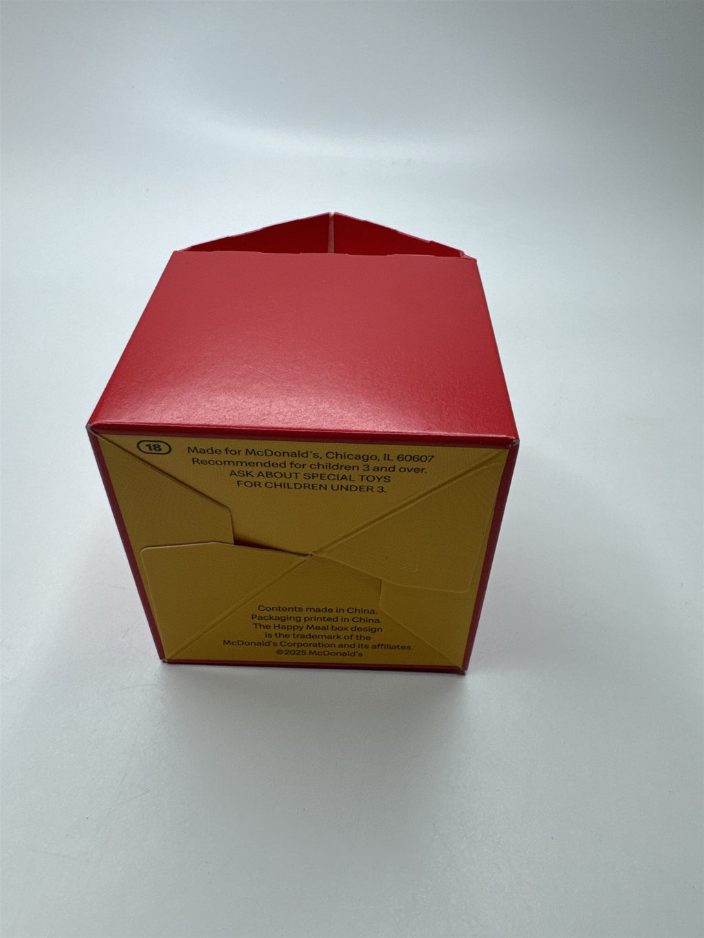 2025 Lil McDonald's Toy #18 Unopened Happy Meal Toy Mini Box /w Toy
