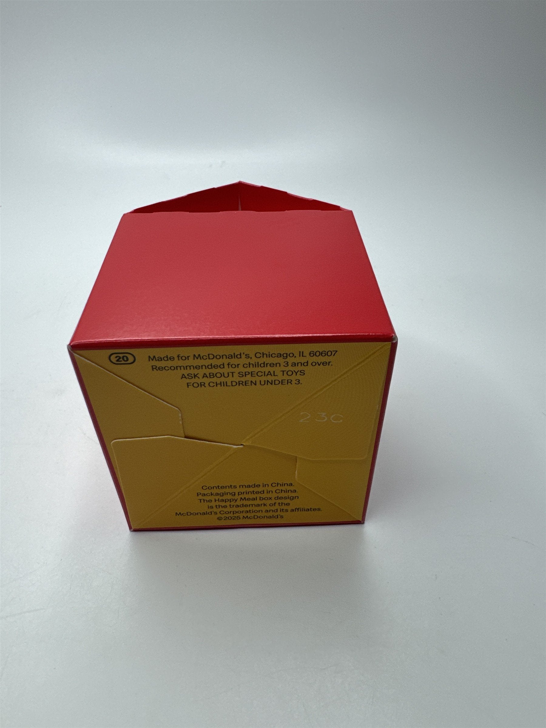 2025 Lil McDonald's Toy #20 Unopened Happy Meal Toy Mini Box /w Toy